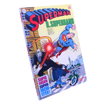 Superman Superband Nr. 8 (1977) | Ehapa Erstauflage | Supie gegen Super-Monster | Solomon Grundy Debüt